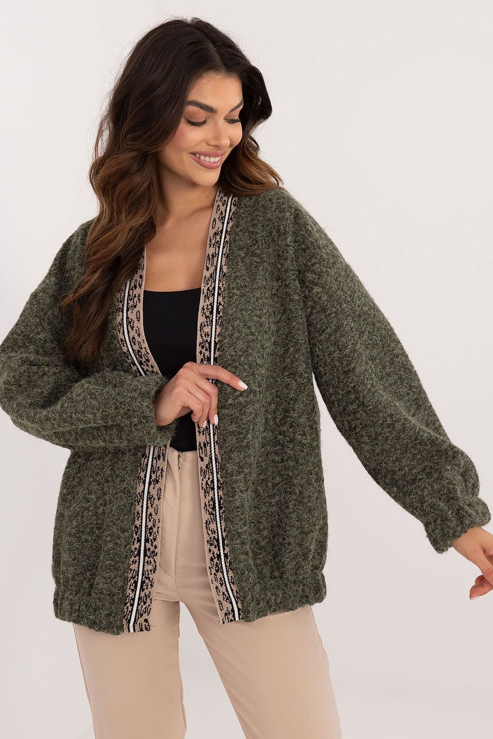 Cardigan Model 201876 Italy Moda